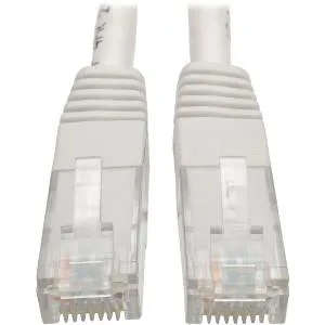 Tripp Lite Tripp Lite N200-001-WH Cat6 network ethernet cable 1 ft white — product photo