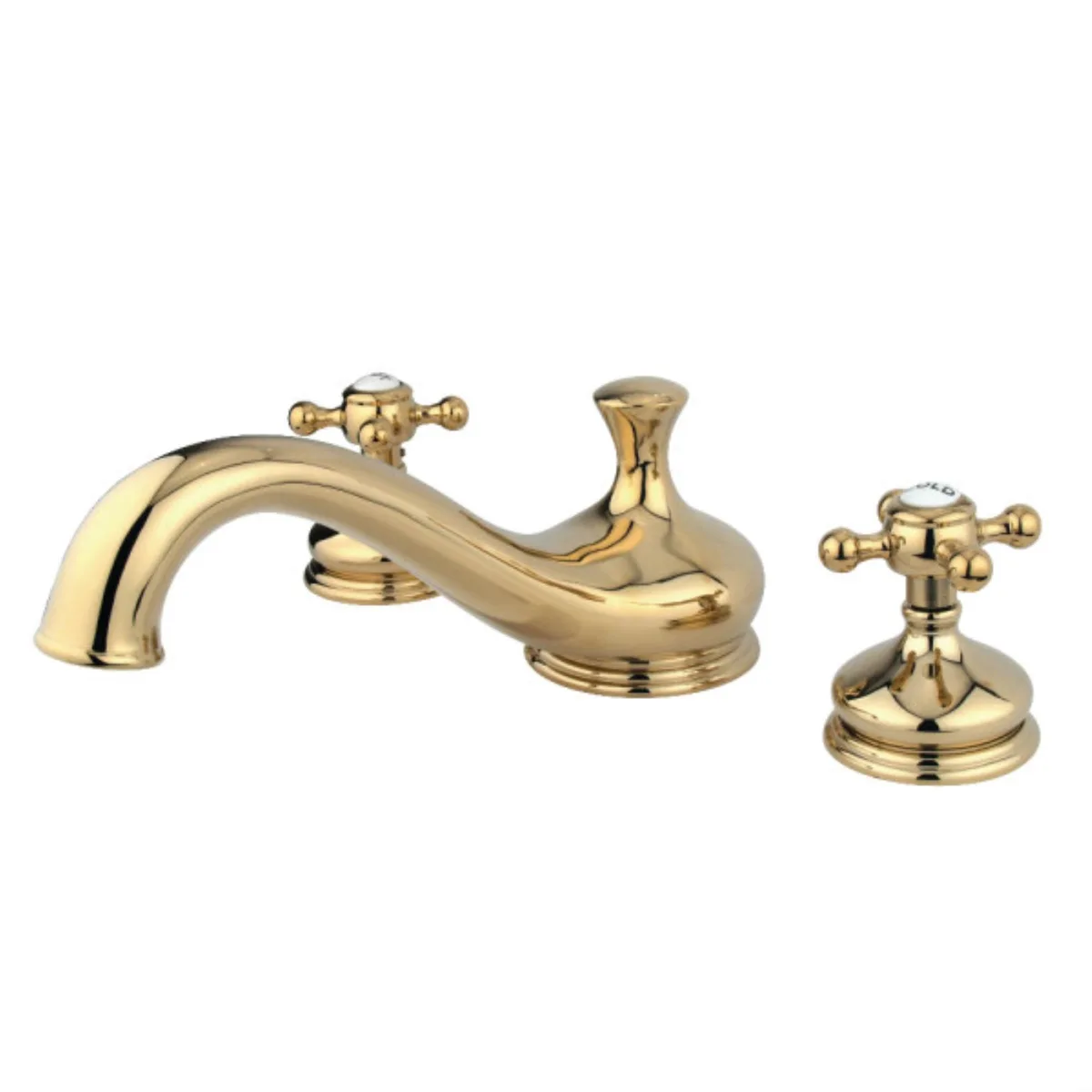 KINGSTON BRASS KINGSTON BRASS KS3332BX Roman Tub Filler Polished Brass bath faucet part — product photo