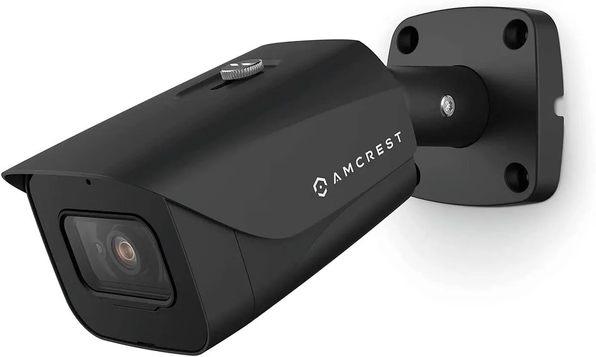 Amcrest Amcrest 4K Bullet CCTV Camera 8MP 15fps BNC 130ft Night Vision IP67 Metal AMC4KBC28-B — product photo