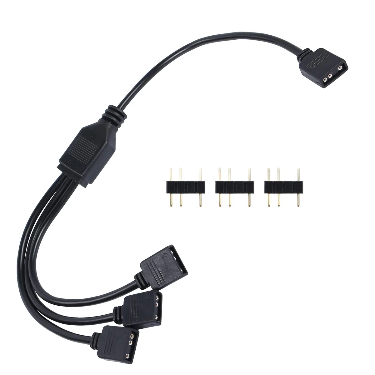 Vszerda Vszerda ARGB Splitter Cable 5V 3-Pin 1 to 3 Internal Power Cable — product photo