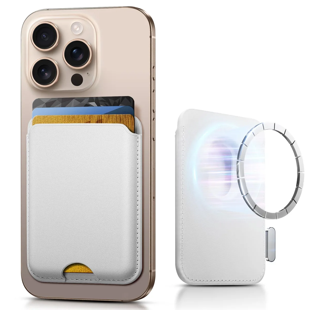  Viator Gear Magnetic Wallet N52 RFID White — product photo