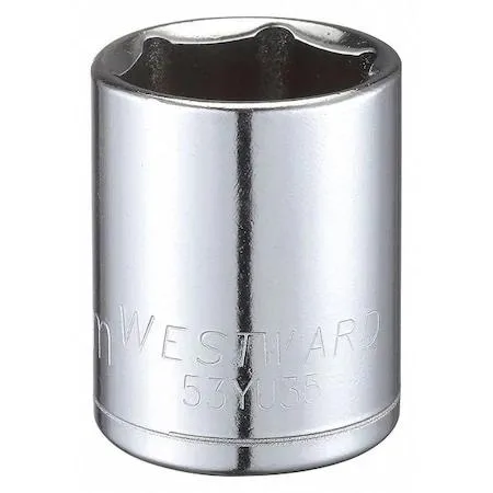 Westward Westward 53YU35 1/2" Drive Metric Socket 23mm 6 Pt — product photo