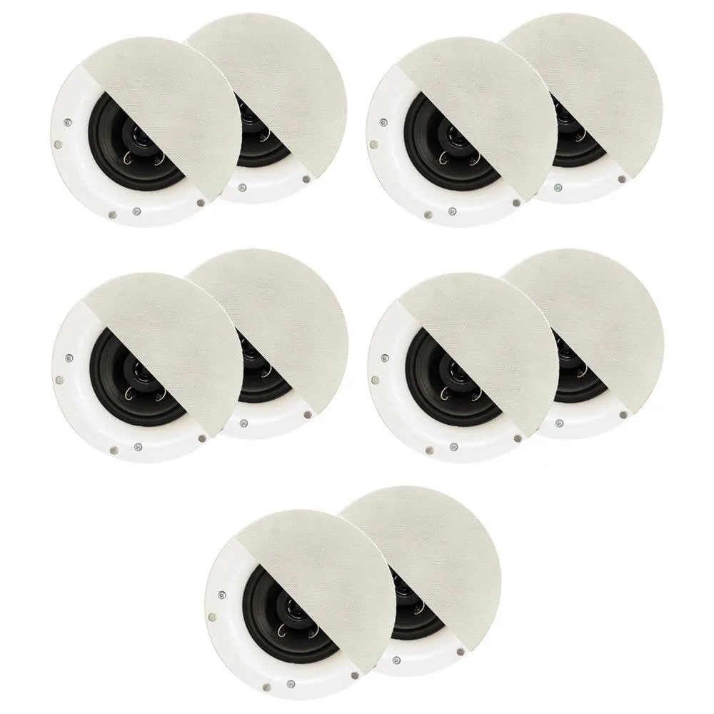 Goldwood Sound, Inc. Goldwood Sound, Inc. Acoustic Audio R192 10 Speaker Set In-Ceiling Home Audio Speaker — product photo