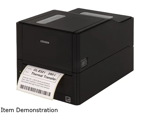 Citizen Citizen CL-E321XUBNNA 4" label printer 203 dpi USB LAN Serial — product photo