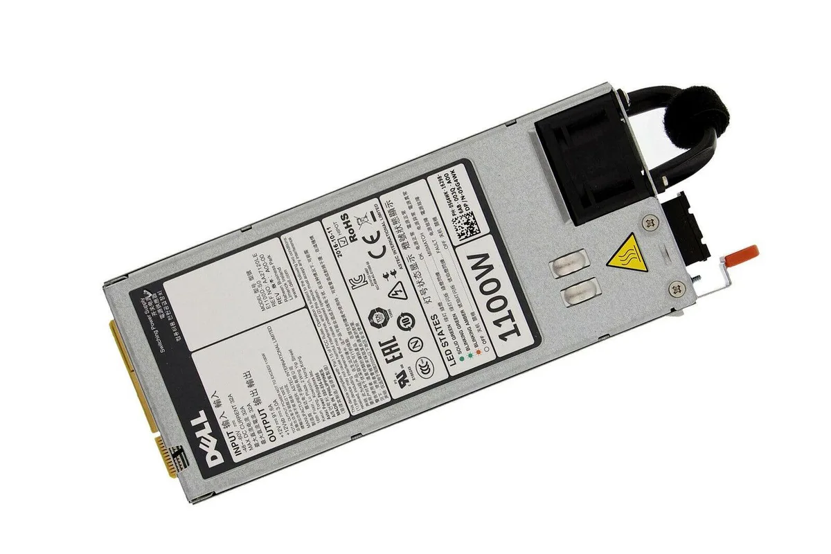 DELL DELL L1100A-S0 1100W PowerEdge R510 T710 R910 server power supply — product photo