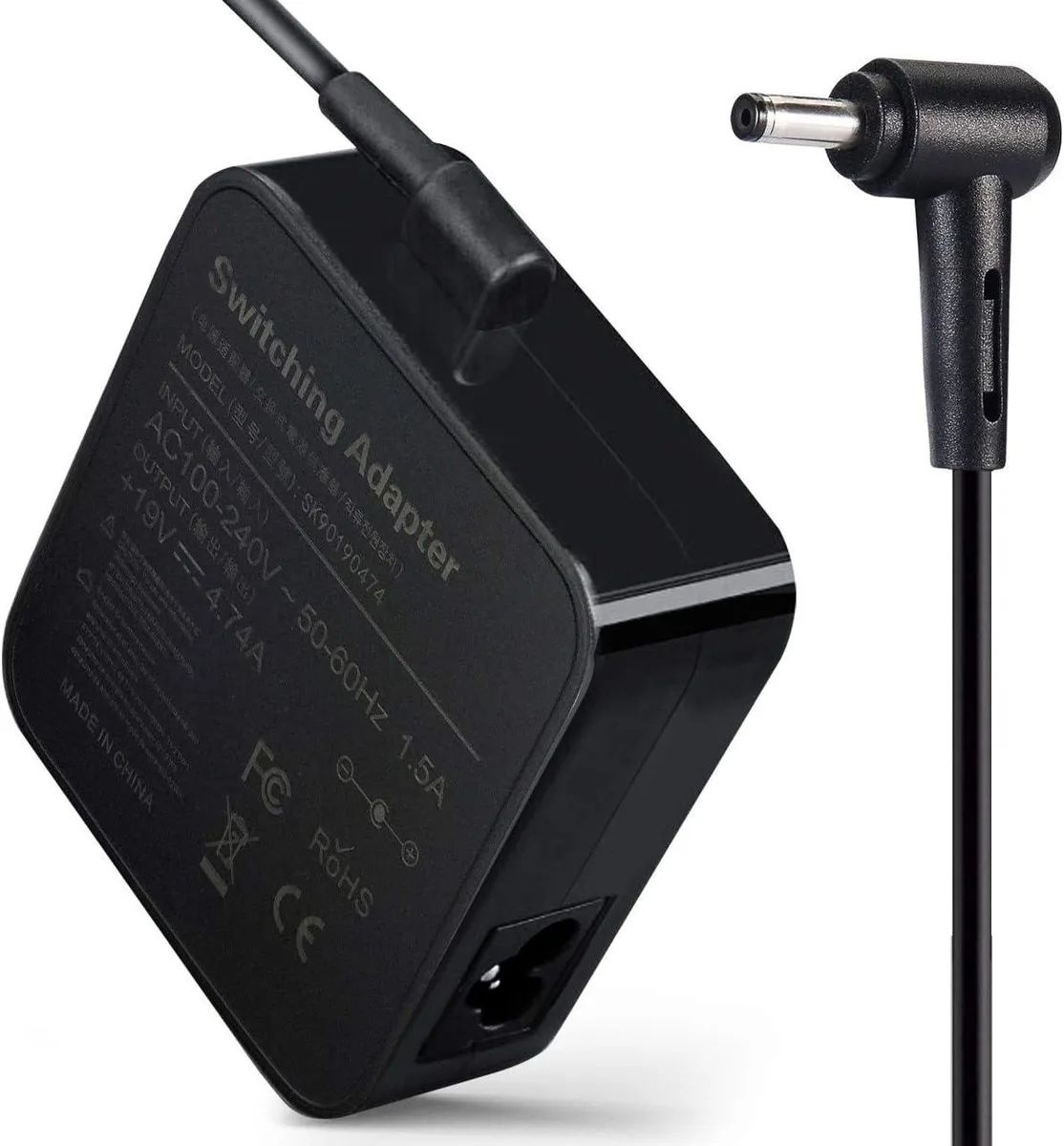 myVolts myVolts 90W AC Adapter 19V 4.74A 5.5*2.5mm for Asus — product photo
