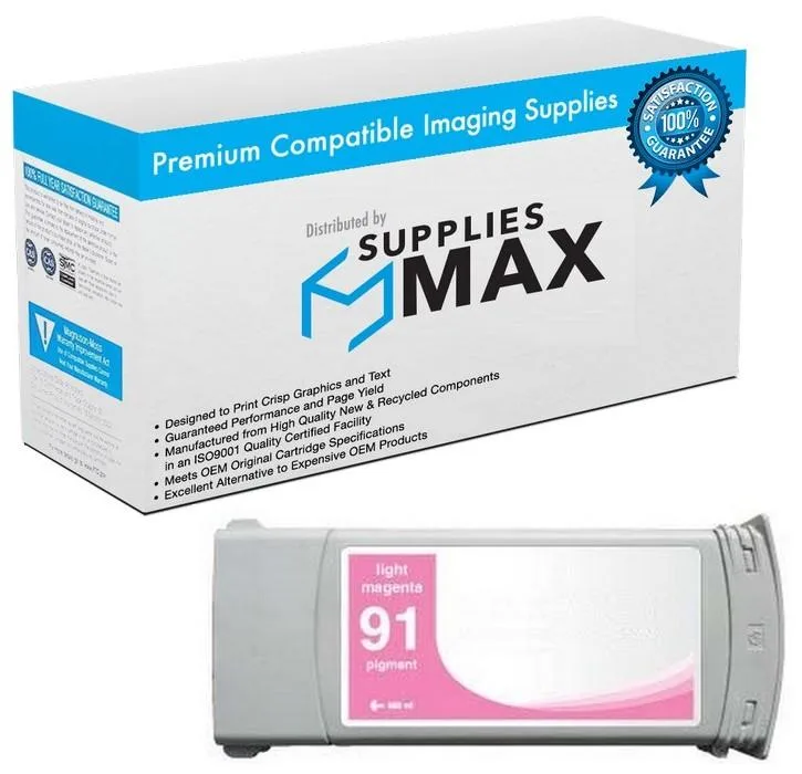 SuppliesMax SuppliesMax HP C9471A Light Magenta Ink Cartridge 775 ML — product photo