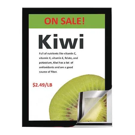 Tarifold, Inc. Tarifold, Inc. P18610 Magneto Magnetic Picture Frame Black PK2 accessory — product photo