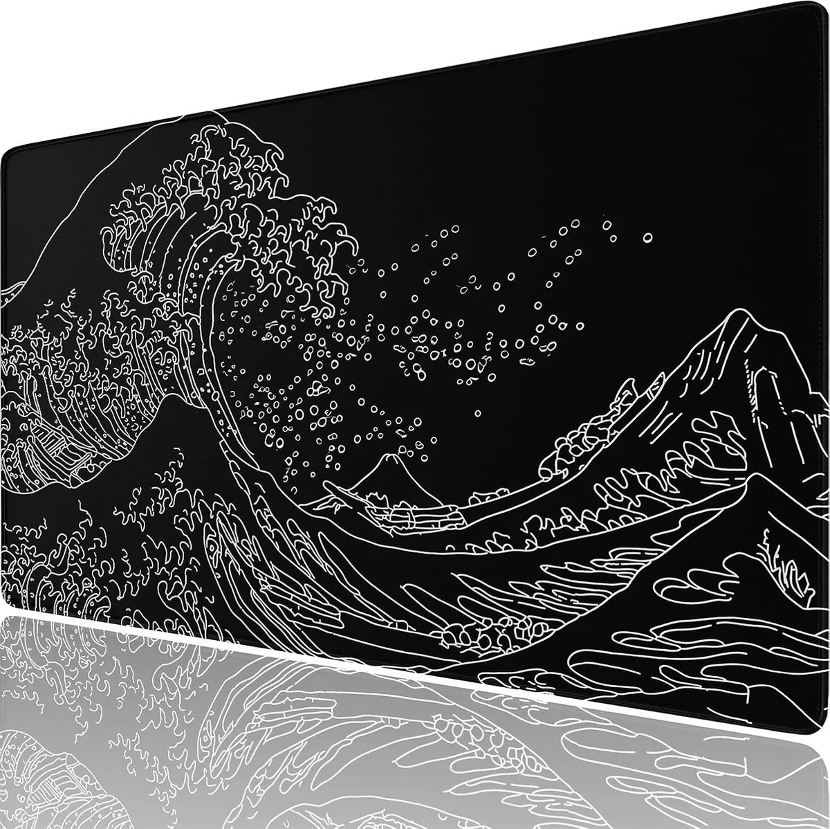 BAOFENG BAOFENG Extended Mouse Pad 31.5 x 15.7 Waves — product photo
