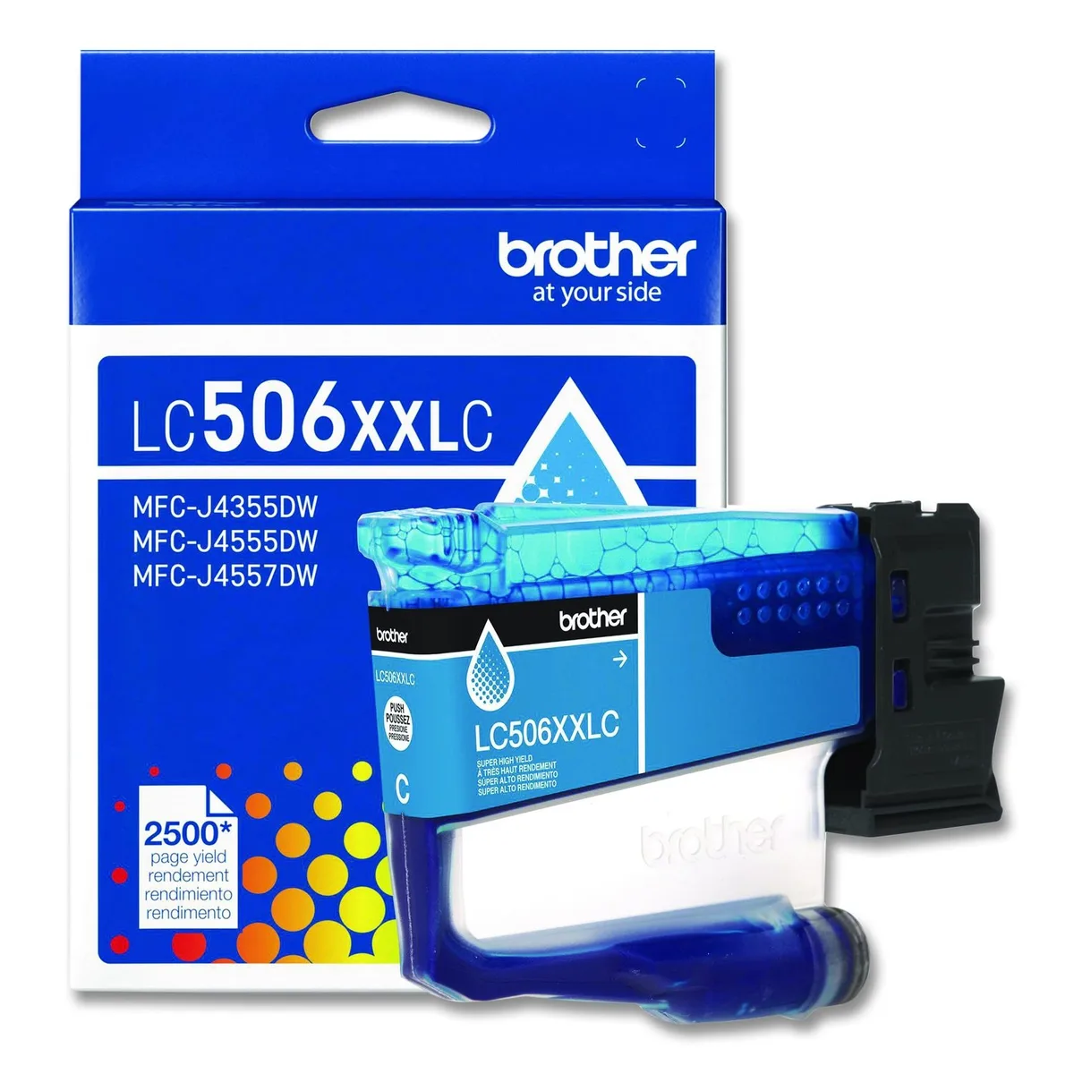 Brother Brother LC506XXLC Super High Yield Cyan Ink Cartridge — product photo