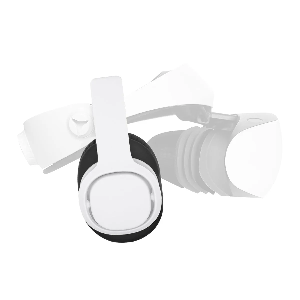  Globular Cluster QC-P2-90 On-Ear VR Headphones 50mm 3.5mm White — product photo