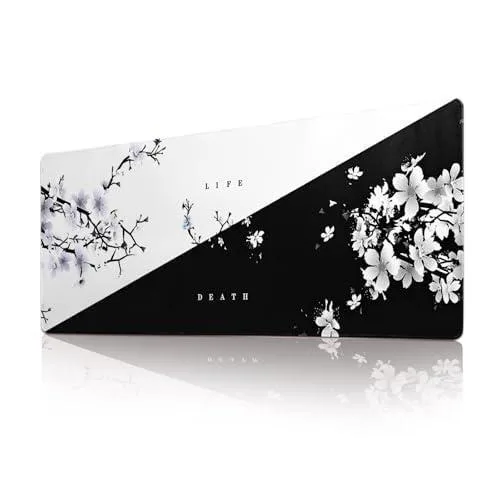  Keychron mouse pad Cherry Blossom in Ink 31.5 x 11.8 inches — product photo