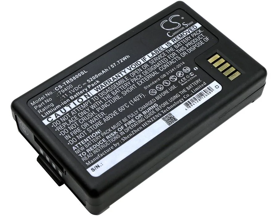 Centenex Electronics Centenex Electronics DS-CS-TRS800SL 11.1V 5200mAh 5.2Ah Li-ion GPS battery — product photo
