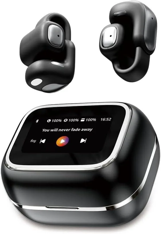 Tek Styz Tek Styz Clip-on Earbuds Bluetooth 5.4 Black — product photo