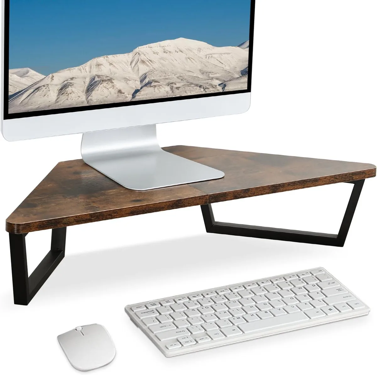 PISKEKAT PISKEKAT Triangle Monitor Stand Riser 26 inch — product photo