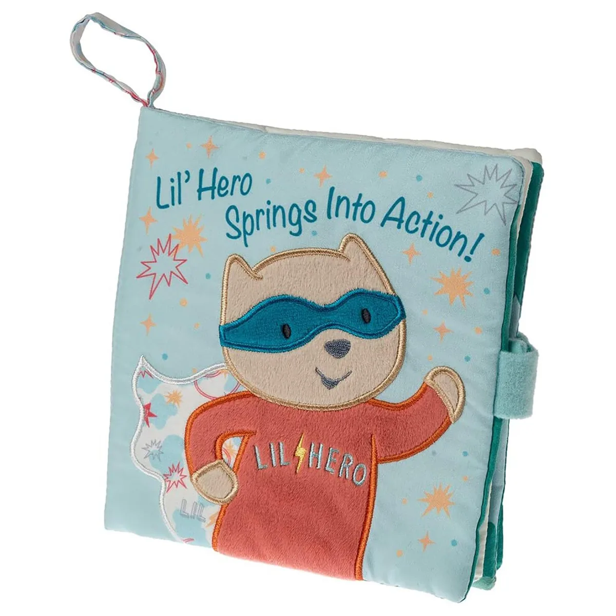 Mary Meyer Stuffed Toys Mary Meyer Soft Cloth Book 6 x 6" Lil Hero — product photo
