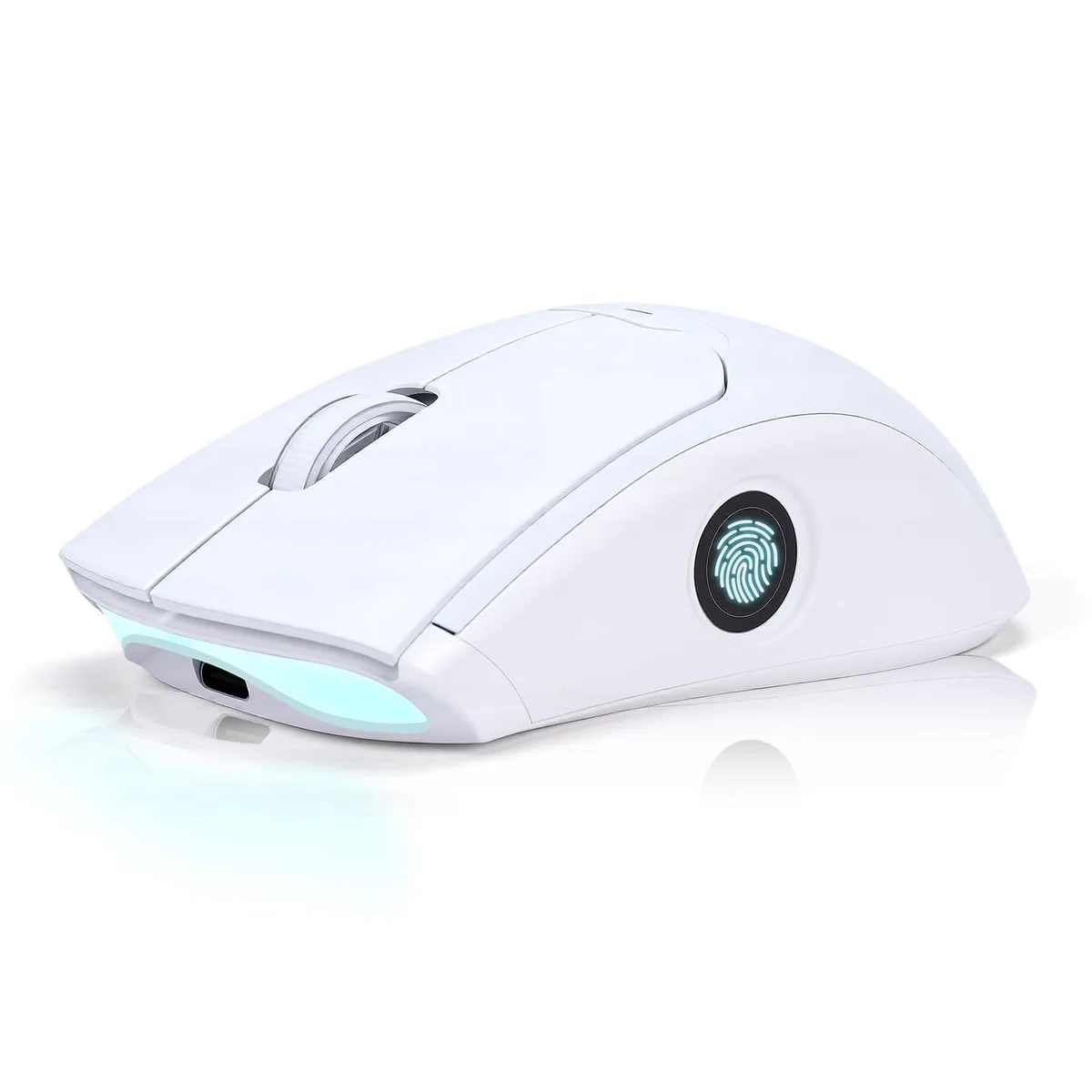 GSM Outdoors GSM Outdoors 2 in 1 Accessory Fingerprint Mouse White — product photo
