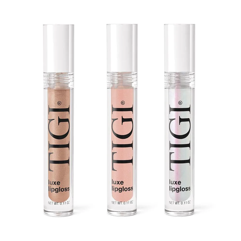 Tigi Tigi Luxe Lip Gloss 3 Shades Your Highness Superficial Queen Bee — product photo