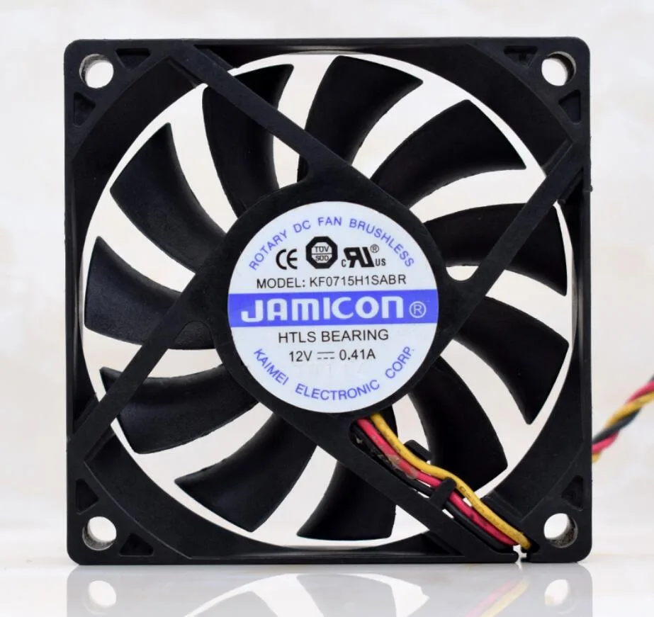 Zyvpee Zyvpee KF0715H1SABR 70mm 12V .41A case fan — product photo