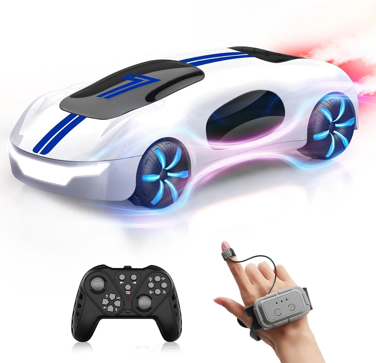 usbroway usbroway Gesture Sensing RC Car 2.4GHz 360° Drift Light Spray Sound 1200mAh Type-C Toy — product photo