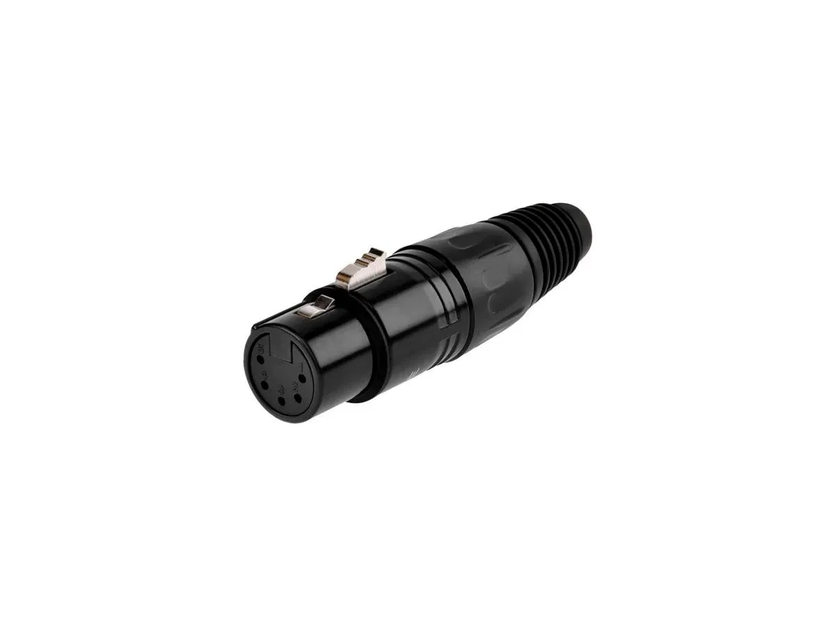 Monoprice Inc. Monoprice 601654 5-Pin Female DMX Connector Black — product photo