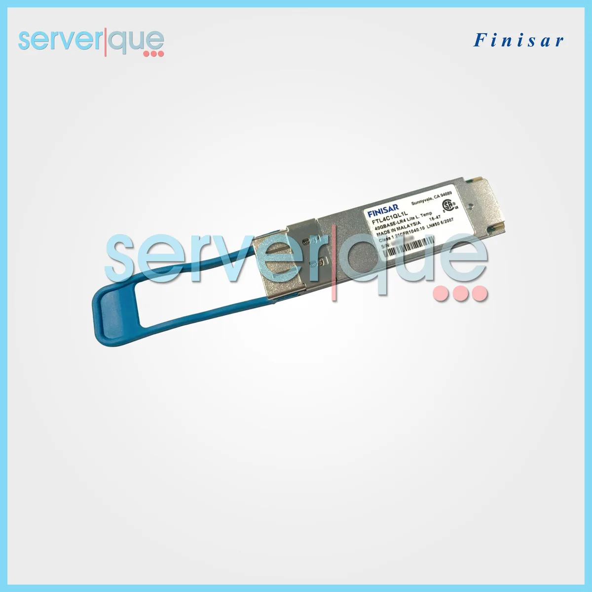 Finisar Corporation Finisar FTL4C1QL1L 40G QSFP+ 40GBase-LR4 10km LC SFP transceiver — product photo
