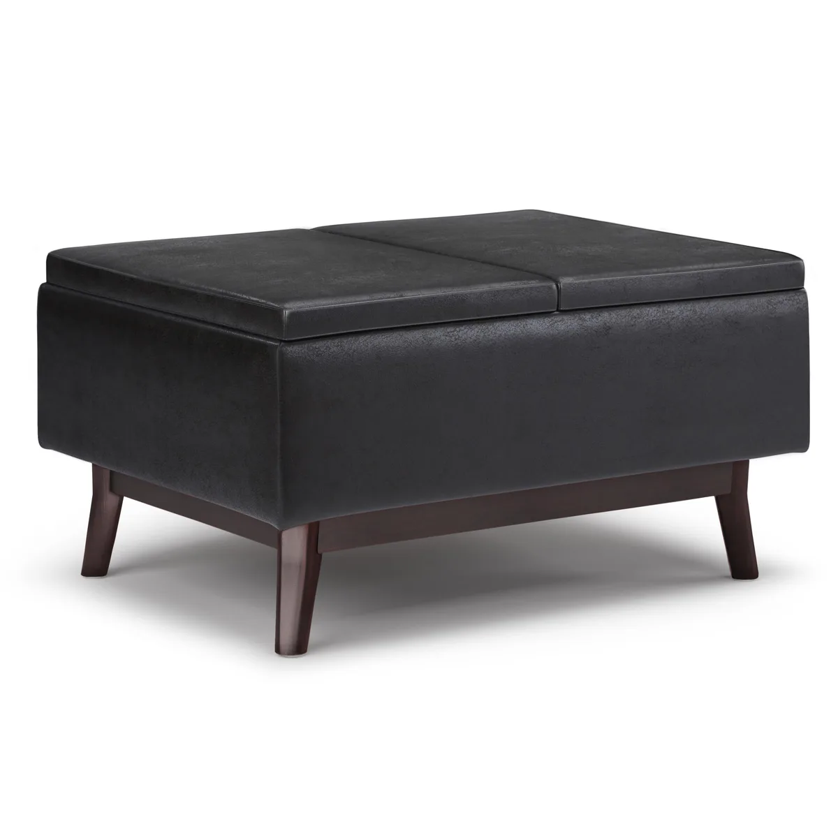 tuphen tuphen Distressed Black occasional table 34" W 26" D 18.5" H — product photo