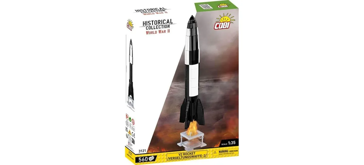Cobi Cobi V2 Vergeltungswaffe-2 Rocket 1:35 Scale 560 Parts #3121 — product photo