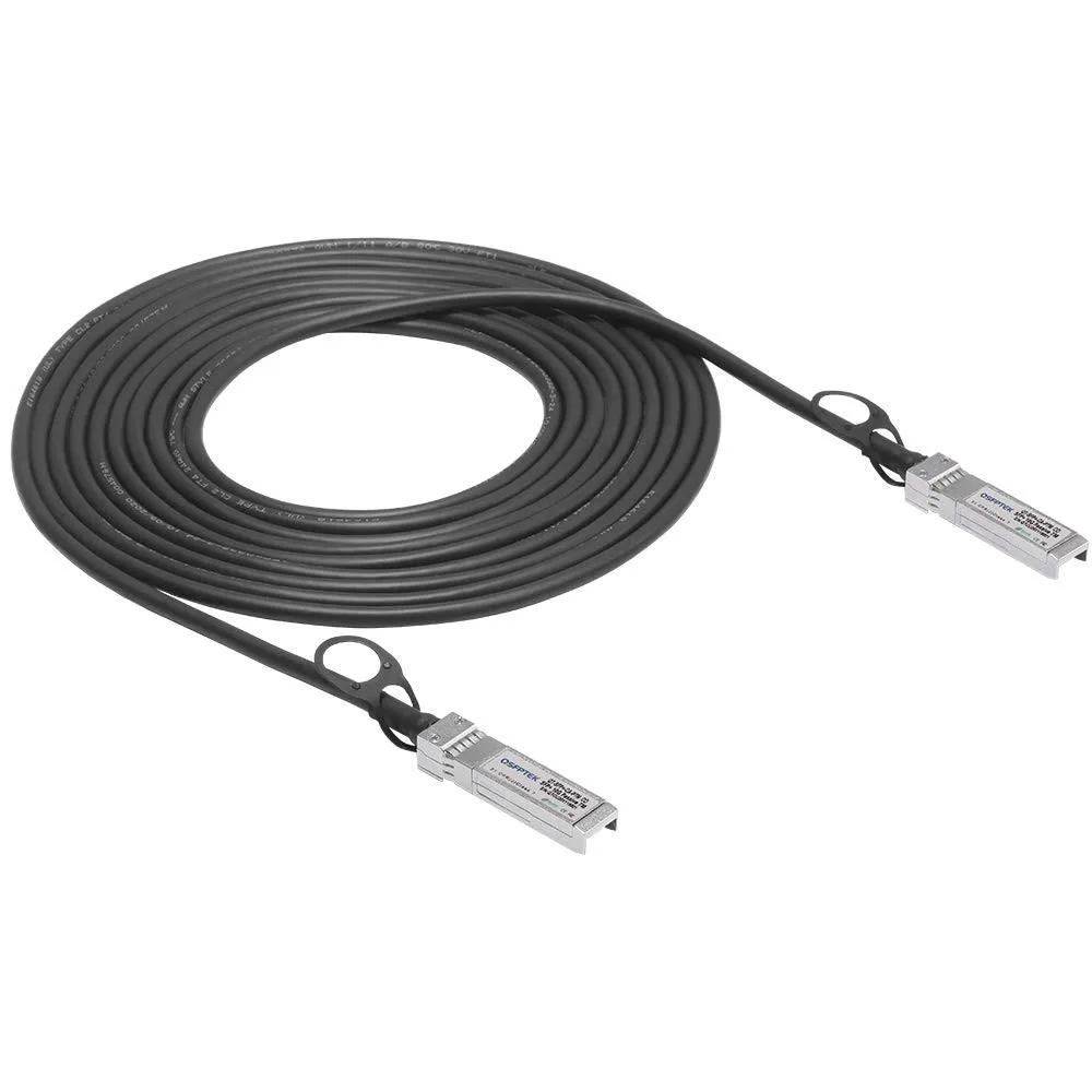 QSFPTEK QSFPTEK 10G SFP+ to SFP+ Passive DAC Cable 7M AWG24 2 in 1 accessory — product photo