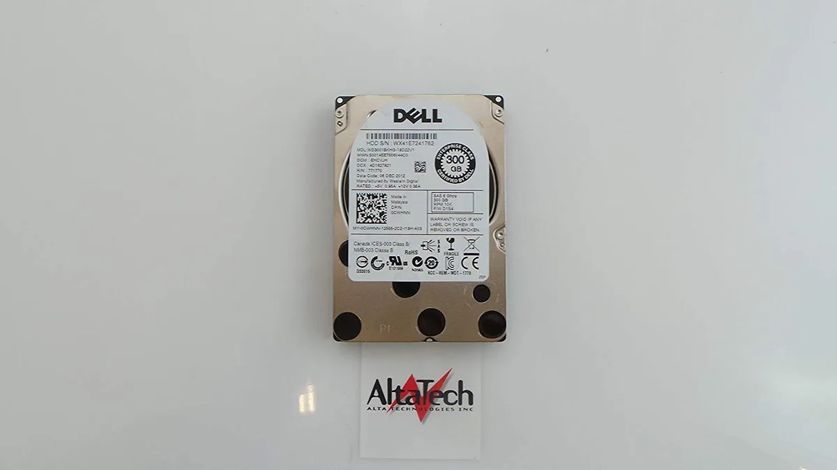 DELL DELL CWHNN 300GB 10000 RPM 2.5" 32MB SAS internal hard drive — product photo