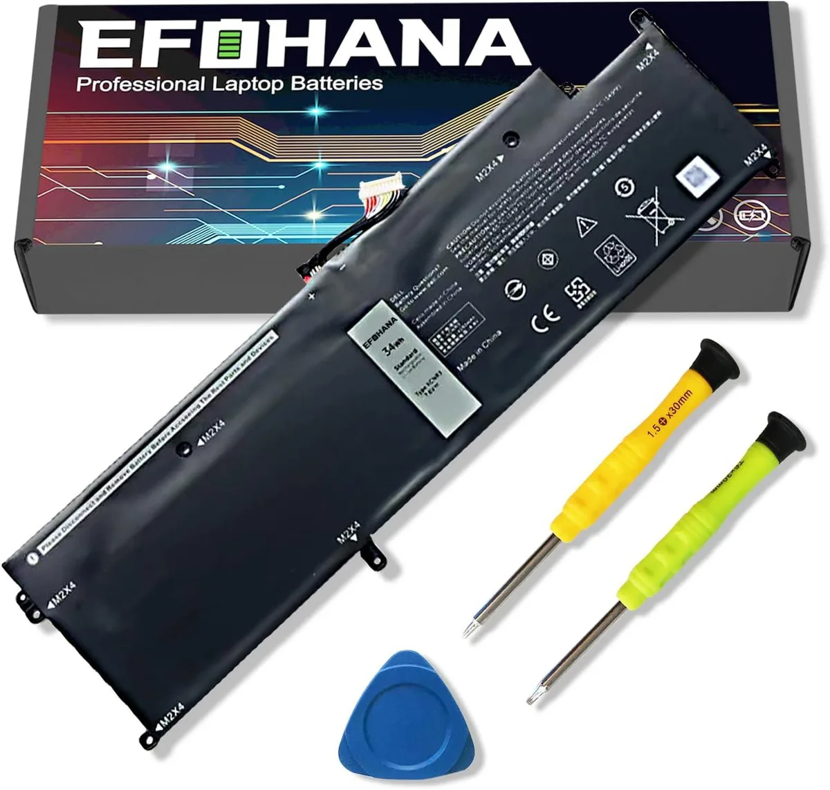 NShi NShi XCNR3 laptop battery 7.6V 34Wh 4500mAh for Dell Latitude 13 7370 — product photo