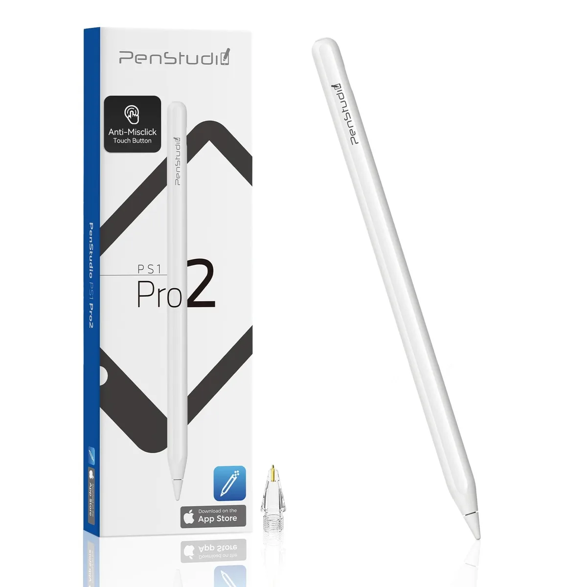  Penstudio PS1-Pro2 Stylus White Silent Shortcuts — product photo