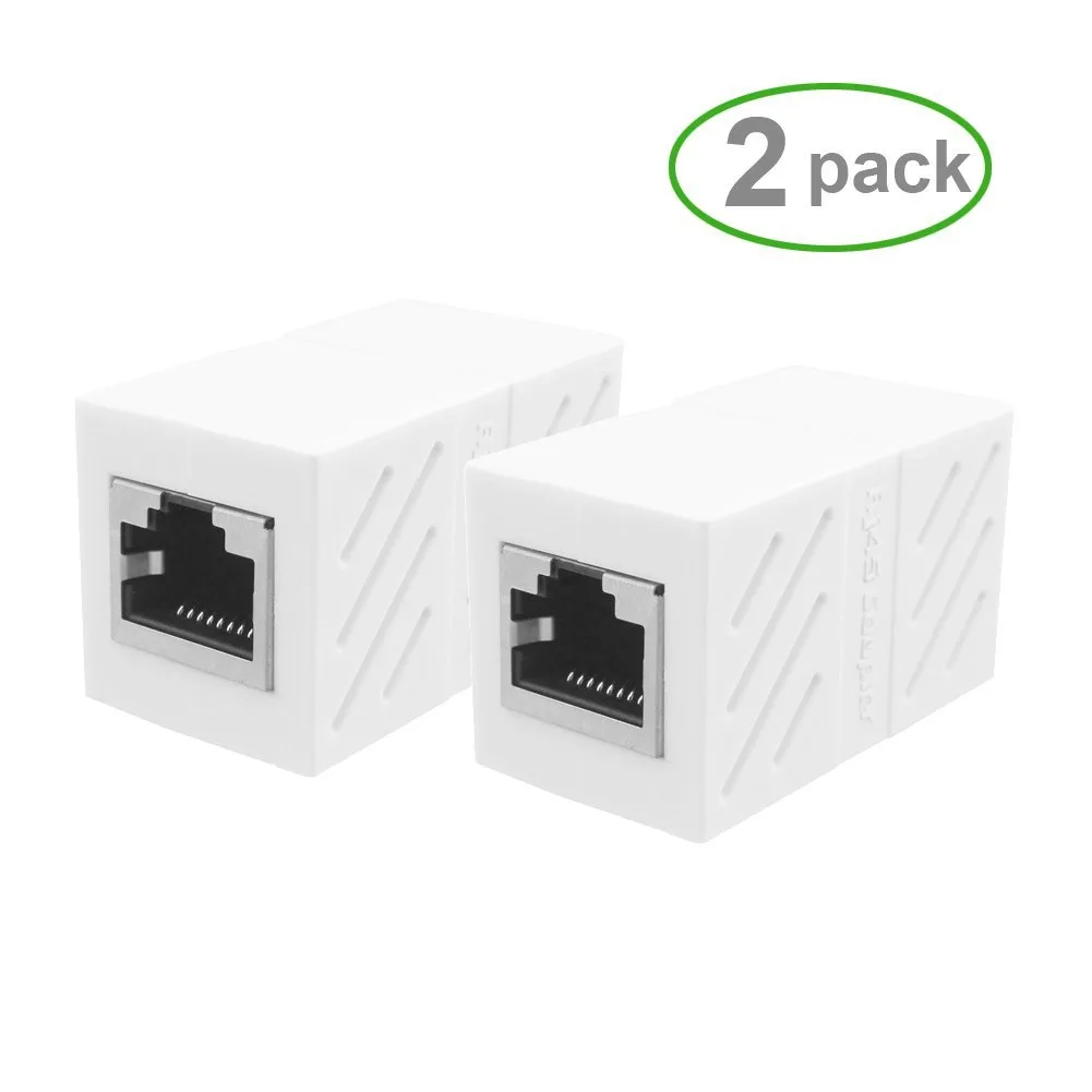 Transway's Marketplace Transway's Marketplace Ugreen 20311 White RJ45 Coupler 2 Pack — product photo