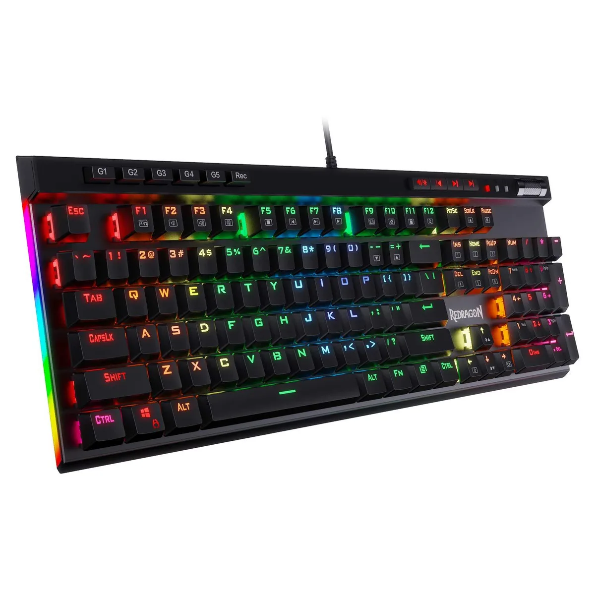  Redragon VATA K580RGB Mechanical Gaming Keyboard Blue Switches — product photo