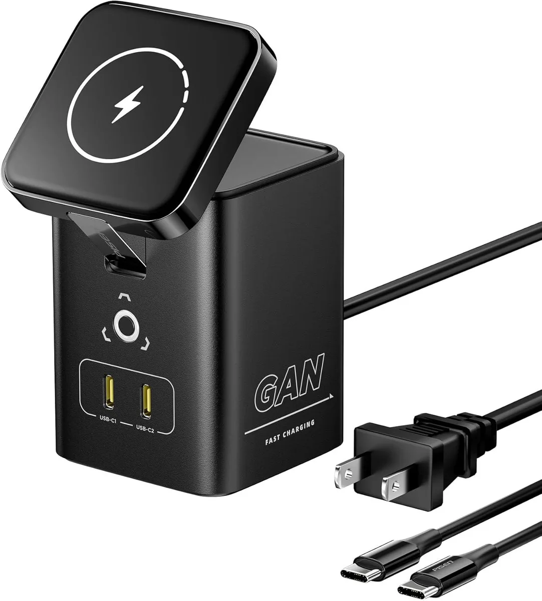 FLEANE FLEANE 4-in-1 Mag-Safe Wireless Charger 45W GaN Stand — product photo