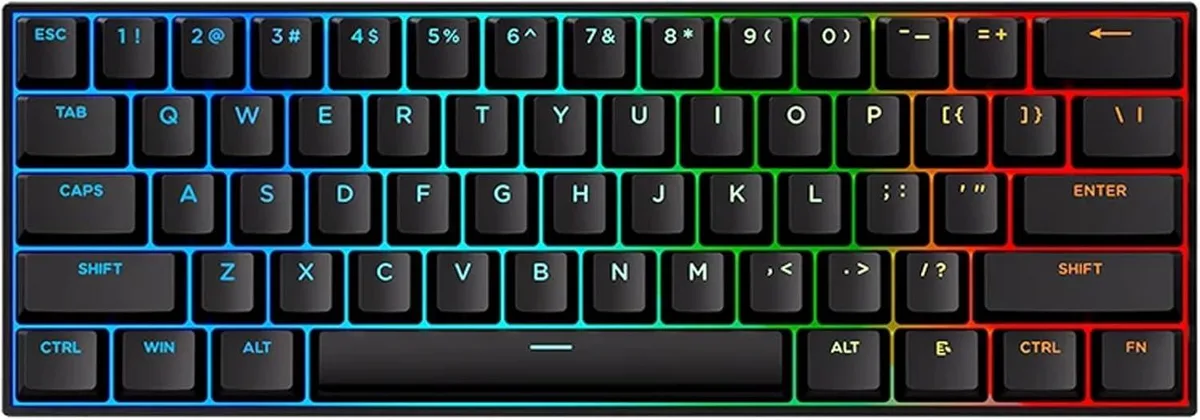TUKO TUKO ACE 60 PRO 60% Wired Magnetic Switch Gaming Keyboard — product photo