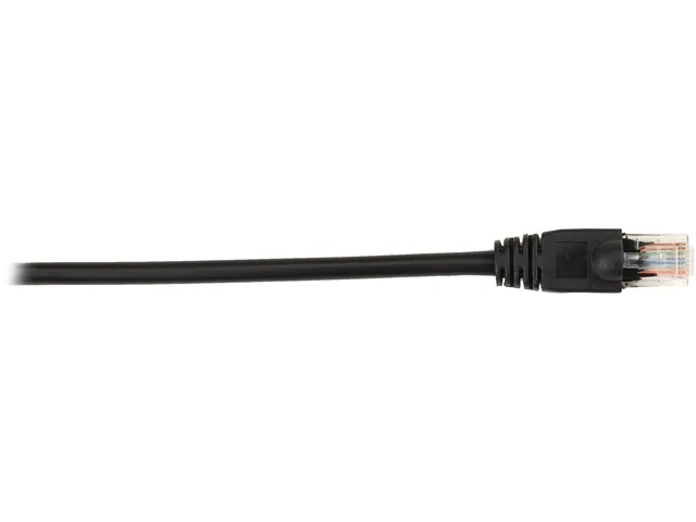 Black Box Corporation Black Box Corporation CAT6PC-003-BK network ethernet cable 3 ft black — product photo