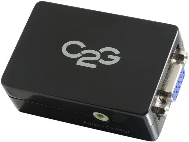 Cables To Go Cables To Go 40714 HDMI to VGA audio video converter — product photo