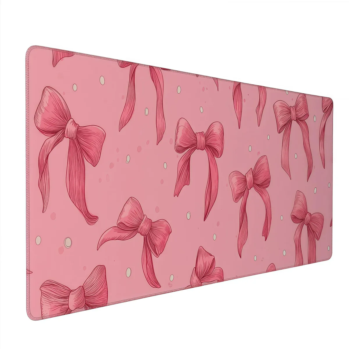 Keychron Mpbf-3115 Mouse Pad 35.4 x 15.7 inches Pink Bows — product photo