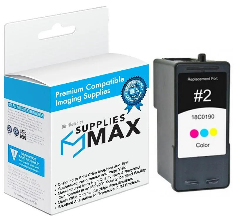 SuppliesMax SuppliesMax Remanufactured Inkjet Cartridge for Lexmark 18C0190 — product photo