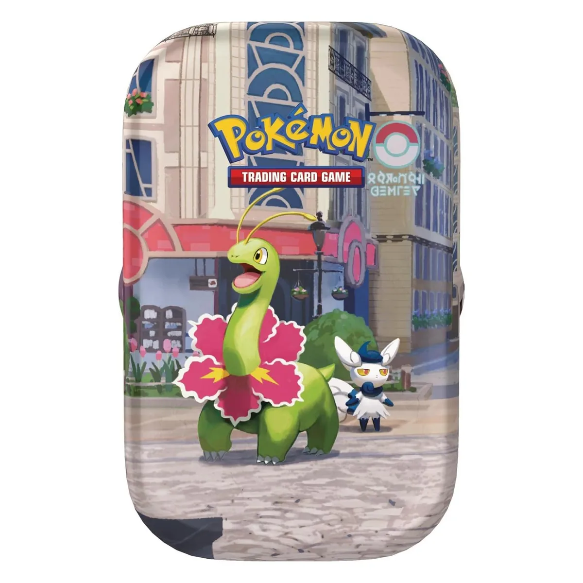 Pokemon Pokemon Lumiose City Mini Tin Meganium & Meowstic trading card — product photo