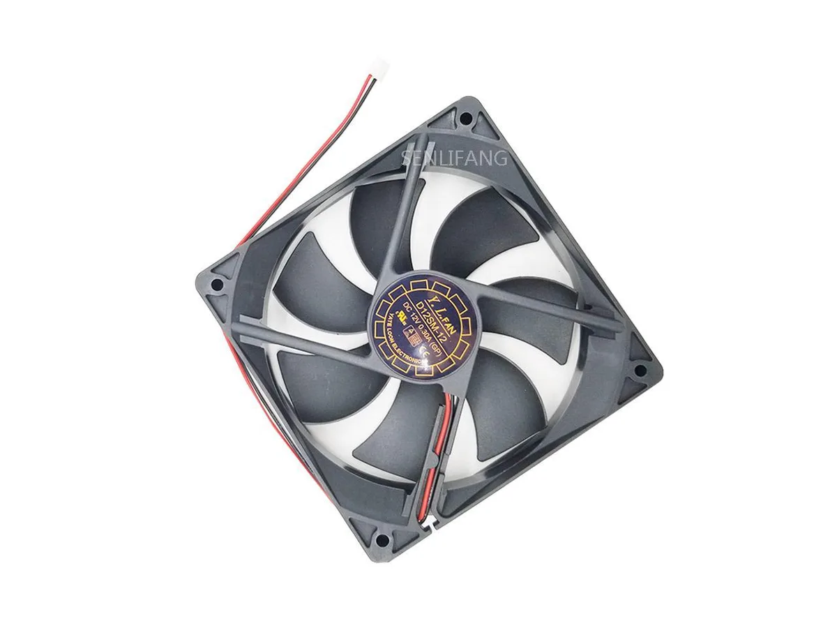 Fans Fans D12SH-12 D12SM-12 12025 DC 12V 0.30A case fan — product photo
