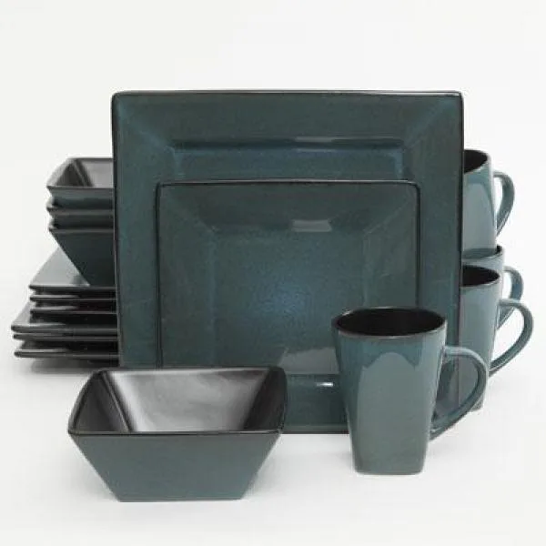 Gibson Gibson 107276.16 16 Piece Dinnerware Set Blue — product photo