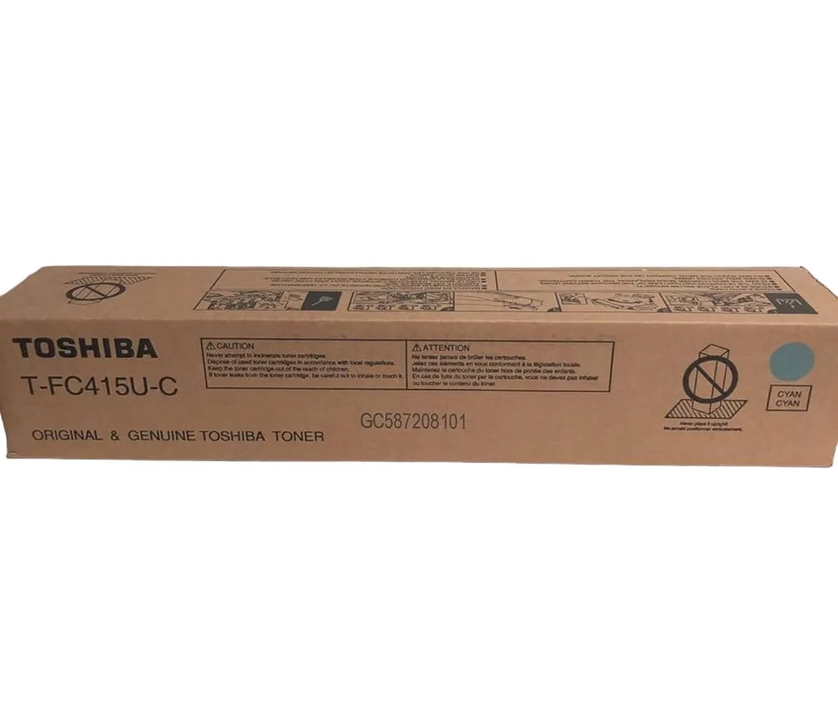 Toshiba Toshiba TFC50UC Cyan Toner Cartridge 28000 Pages — product photo