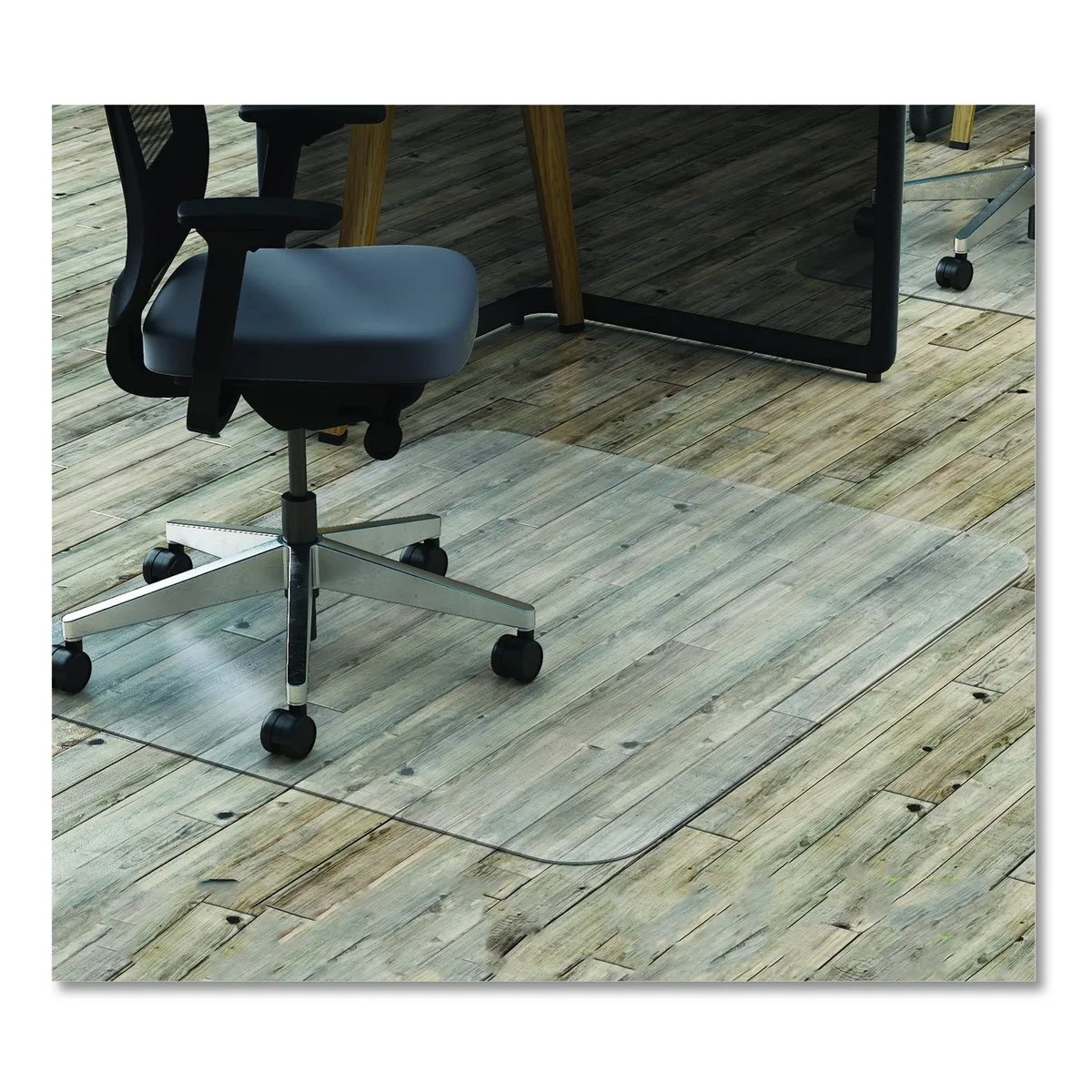 deflect-o deflect-o EconoMat Chair Mat 45" x 53" Clear 21242 — product photo