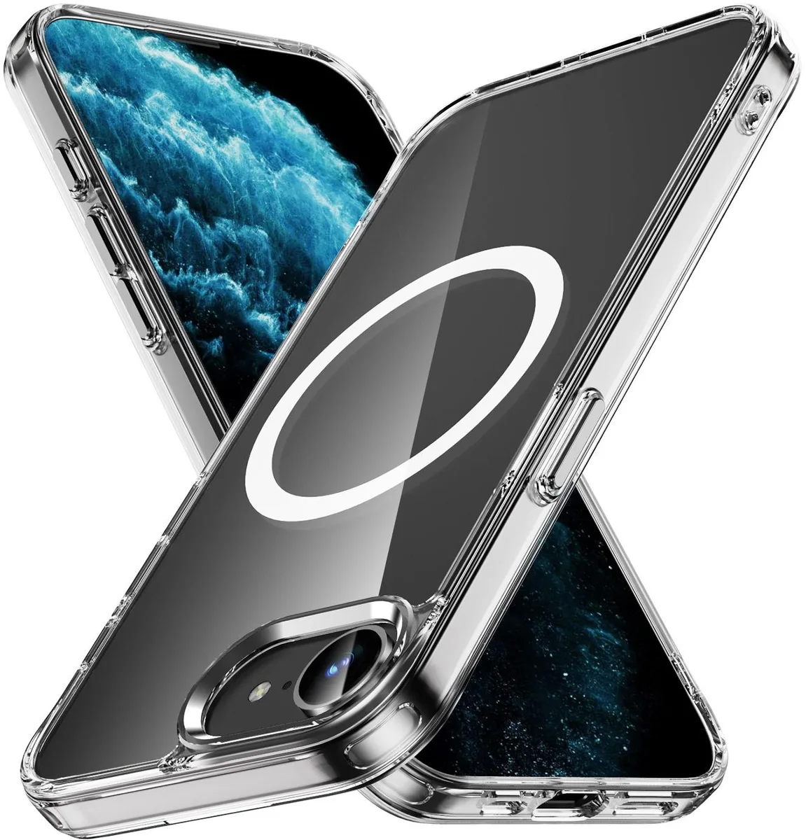 Nakedcellphone Nakedcellphone ClearSafe Case iPhone 17e 16e MagSafe Clear — product photo