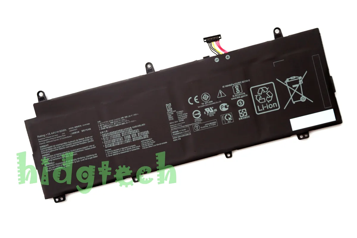Beisite Beisite C41N1828 60Wh 15.44V laptop battery for Asus ROG Zephyrus S GX531 — product photo