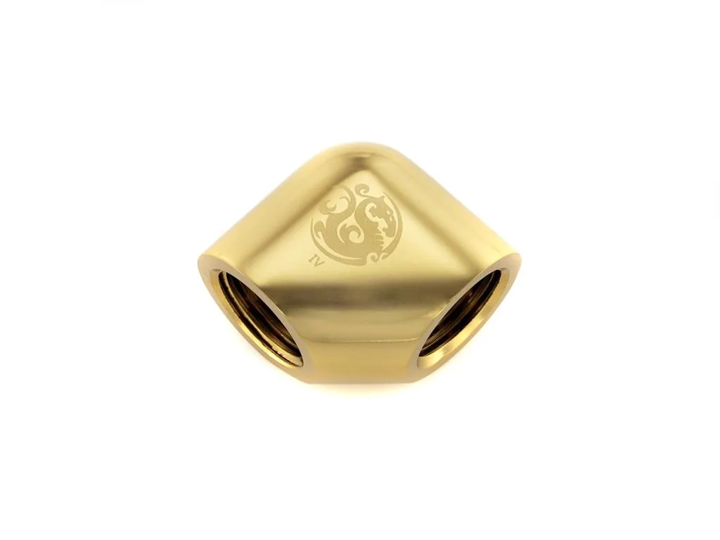 Bitspower Bitspower BP-TB90DIG14 G1/4" Female-Female 90° Fitting — product photo