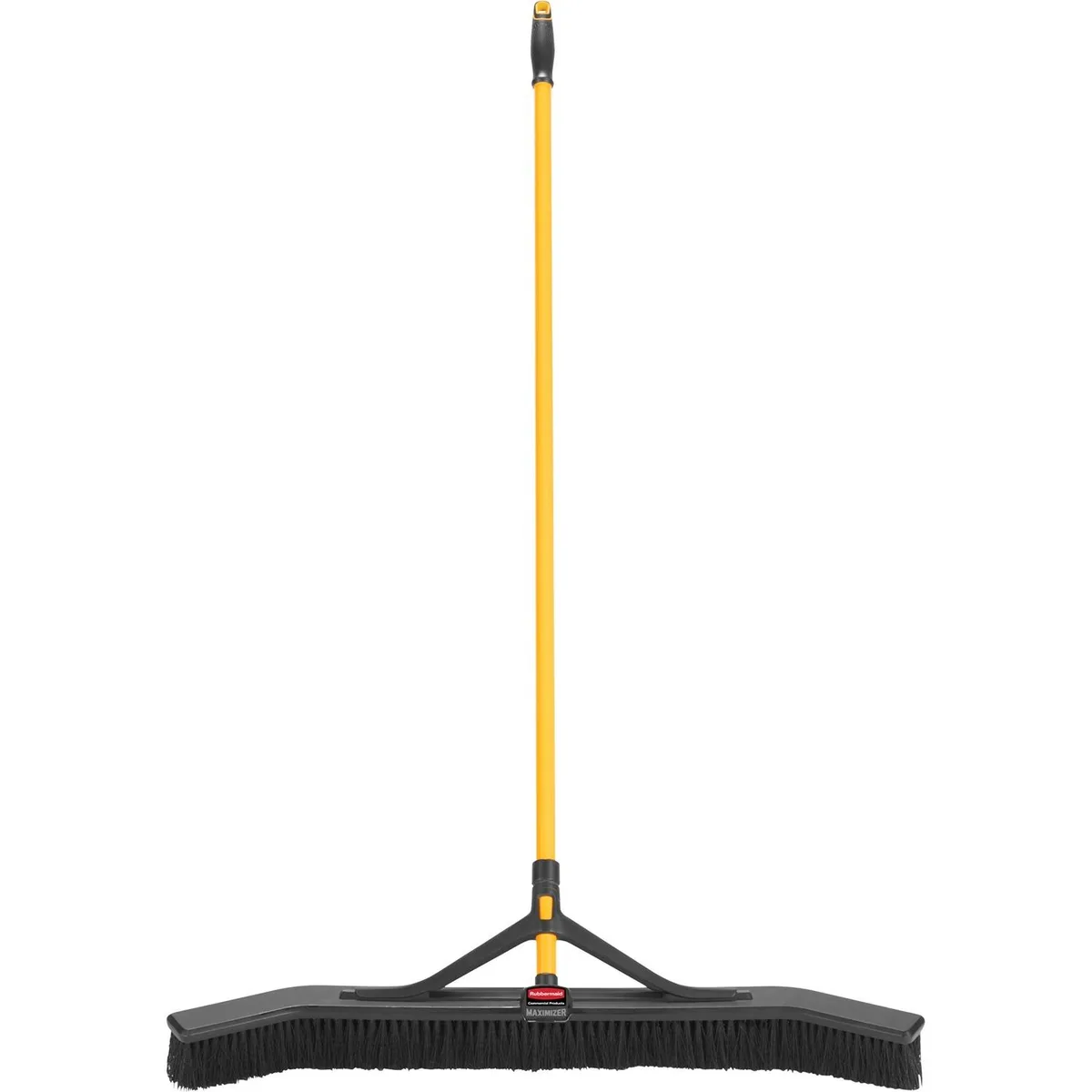 Rubbermaid Commercial Rubbermaid Commercial 2018728 Maximizer Push-to-Center Broom 36" Wide 58" Handle — product photo