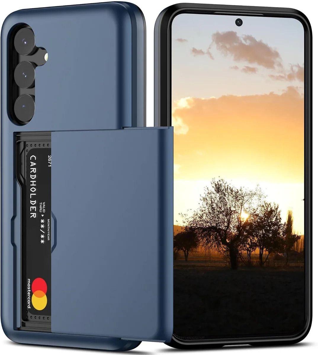 Transcend Transcend Case for S24 Plus 6.7 Blue with Card Holder — product photo